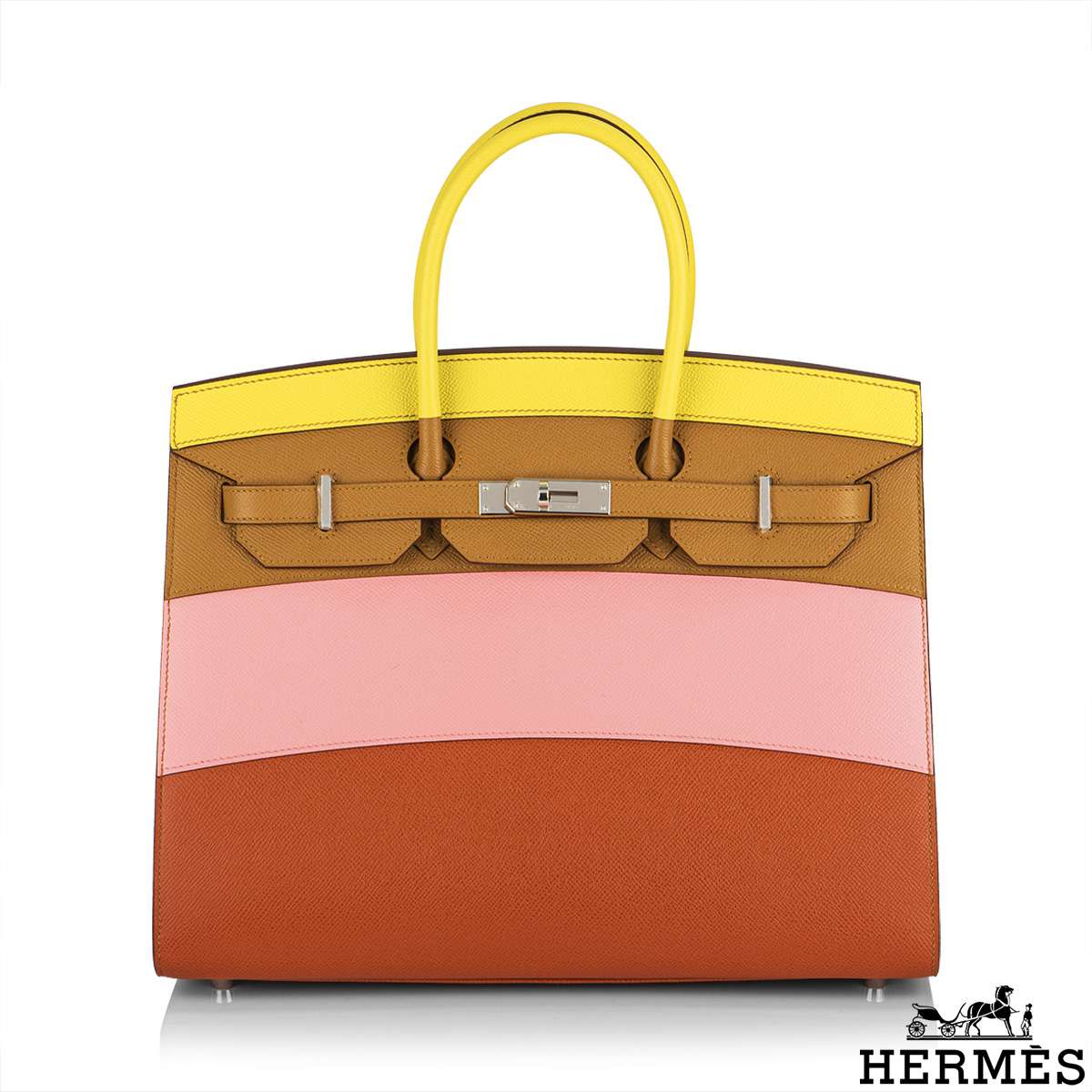 Hermes Birkin 35 Limited Edition Rainbow Sunset